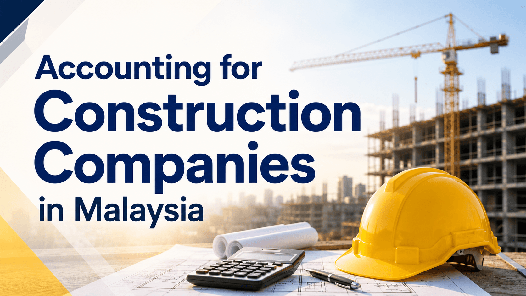 Accounting for construction companies in Malaysia - project costing, cash flow and tax compliance