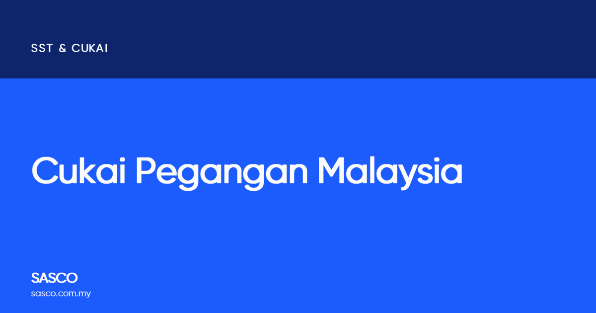 Cukai Pegangan Malaysia