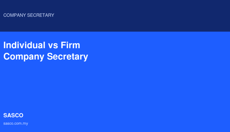 Individual vs Firm Company Secretary: Which Is Right for You?