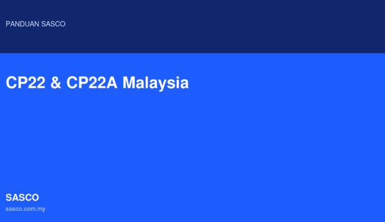 Understanding CP22 and CP22A Forms for Malaysian Employers